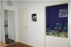 Bedstee vanuit de huiskamer